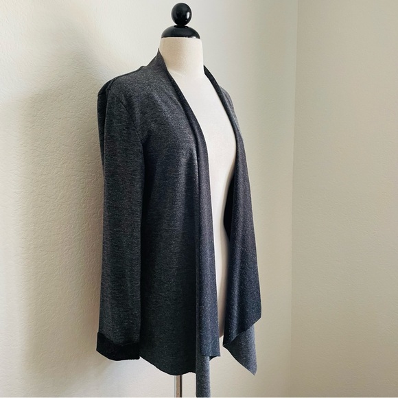 SET Apt 9 Open Front Cardigan Sweater & LC Lauren Conrad Basic Black Leggings - Picture 4 of 8